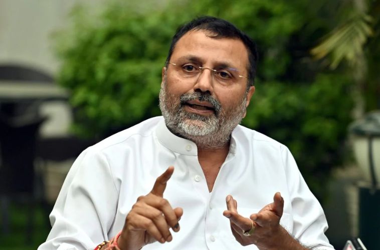 Nishikant Dubey during a press interaction – latest news of India